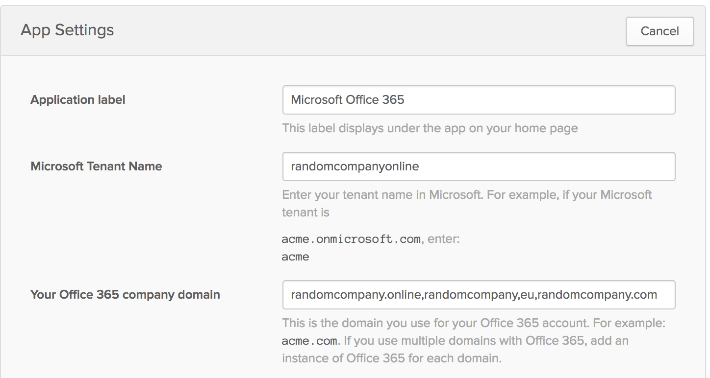 setup domain microsoft office 365